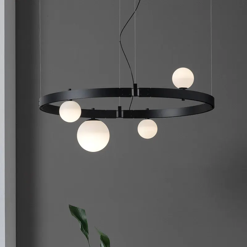 Karman Stant lampa wisząca LED czarna 103 cm