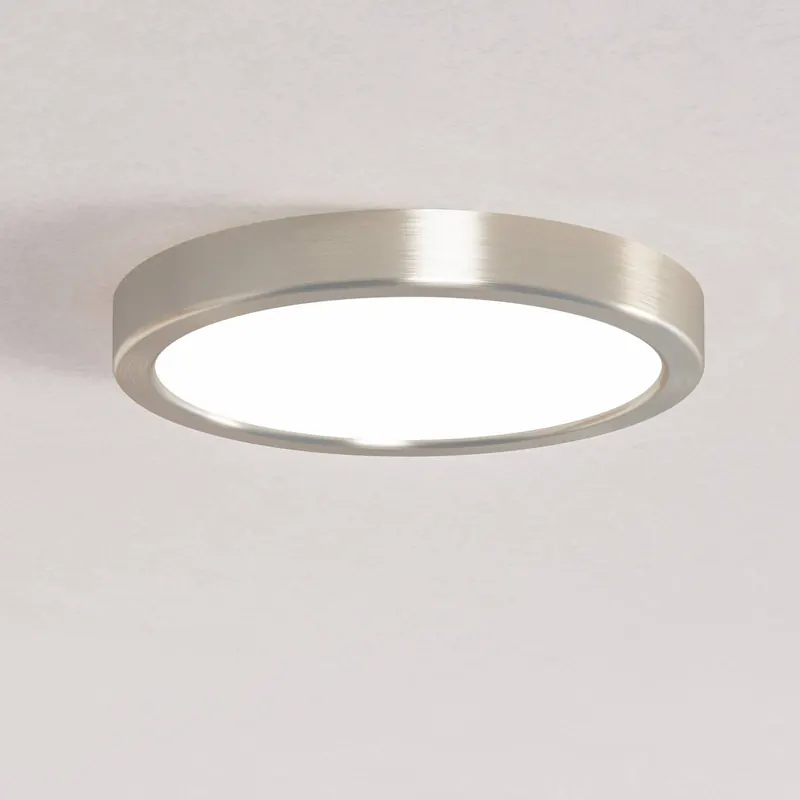 EGLO connect Oprawa natynkowa LED Fueva 6-Z, szara, Ø 21 cm