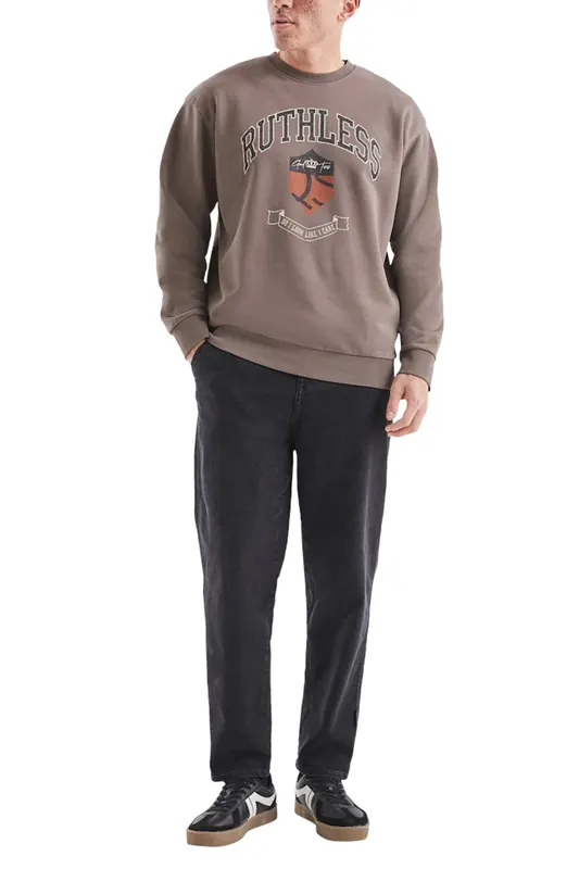 s.Oliver -qs Sweatshirts Brown-dark Maat: M | Sweaters Outlet | Heren | Bruin
