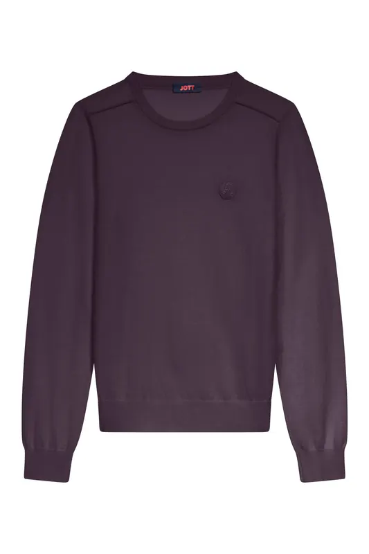 JOTT Esther Jumper Fig Maat: M | Sweaters Outlet | Dames