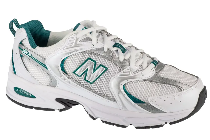 New Balance MR530AB, Unisex, Białe, buty sneakers, przewiewna siateczka, rozmiar: 36