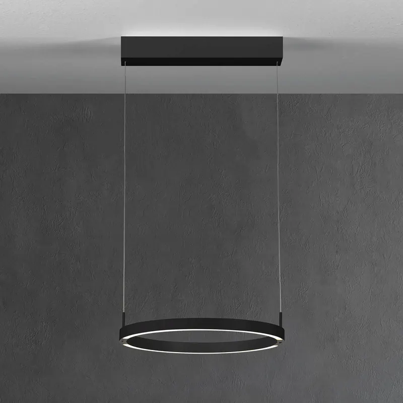 Lampa wisząca Bopp Float LED sterowana gestem czarna