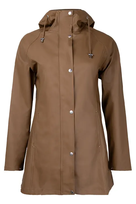 Ilse Jacobsen Rain87 Rain Coat Otter Maat: 36 | Regenjassen Outlet | Dames | Bruin