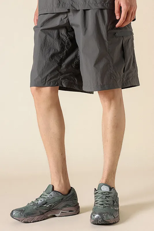 Mizuno Unisex Sl Wr Cargo Shorts Ash Black Maat: XL | Korte Broeken Outlet | Unisex | Grijs