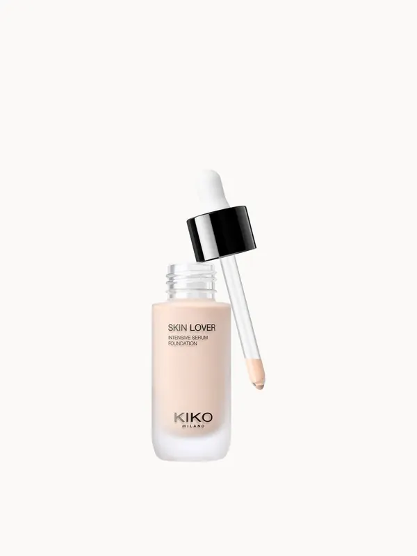 KIKO Milano Skin Lover Intensive Serum Foundation 28ml (Various Shades) - 1 Neutral Gold