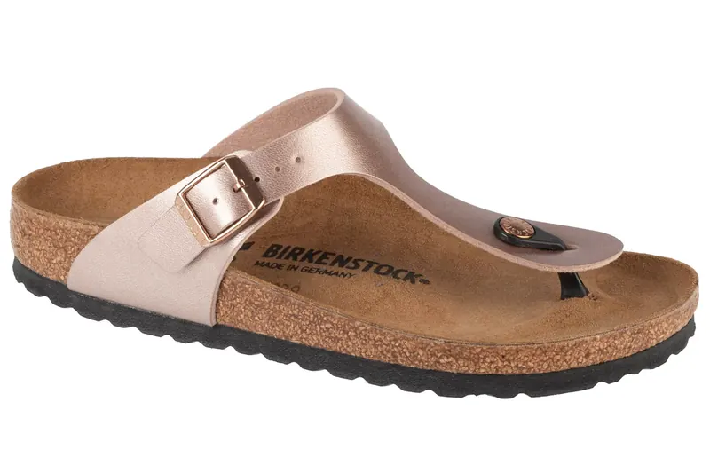 Birkenstock Gizeh BF 1023925, Damskie, Różowe, japonki, Birko-Flor, rozmiar: 40