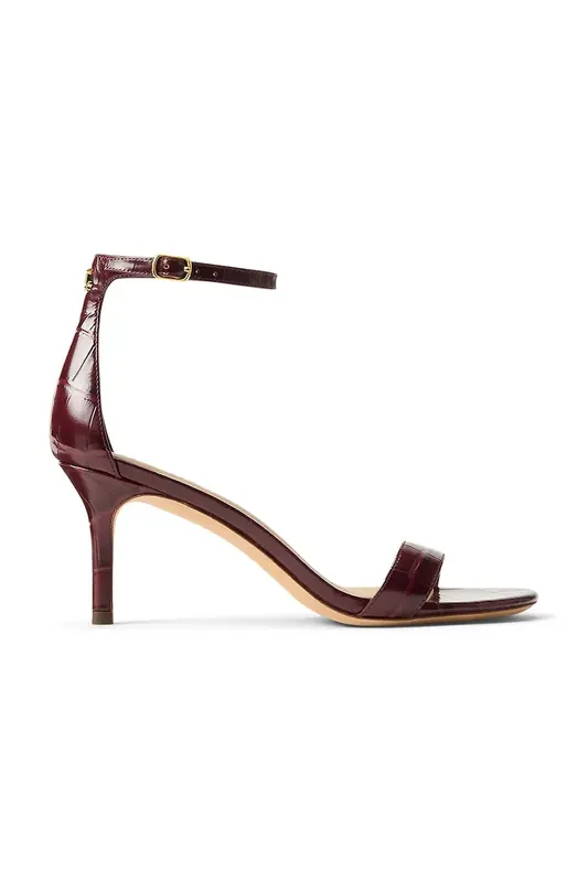 Lauren Ralph Lauren szpilki skórzane Allie Mid