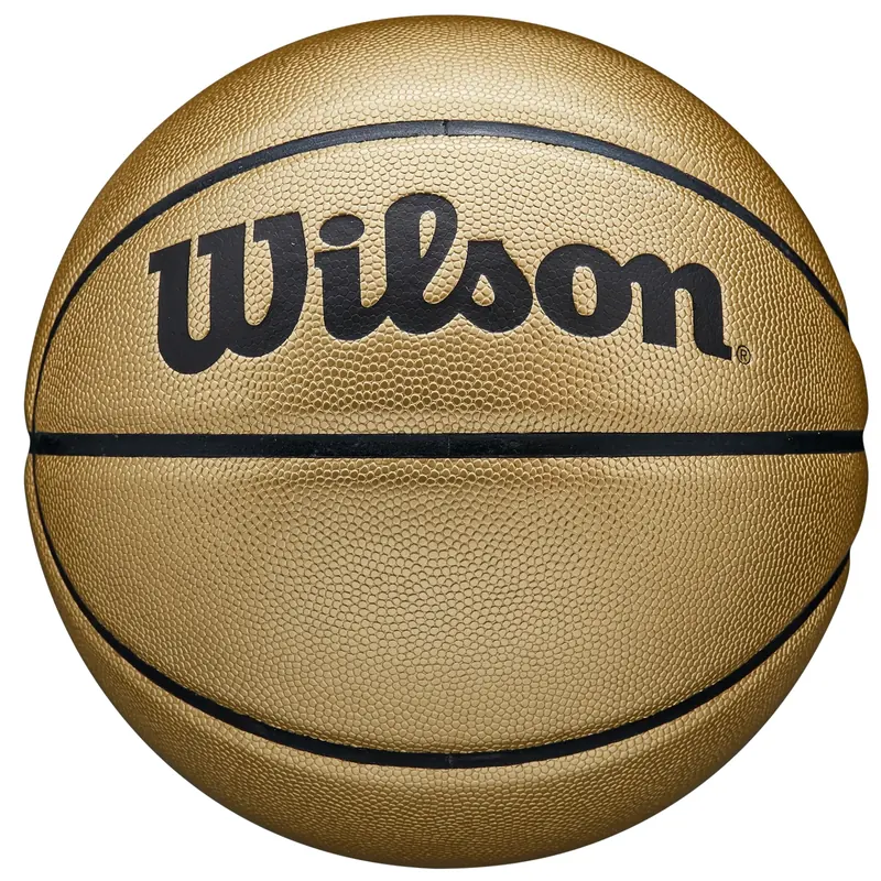 Wilson Gold Comp Ball WTB1350XB, Unisex, Złote, piłki do koszykówki, Guma, rozmiar: 7