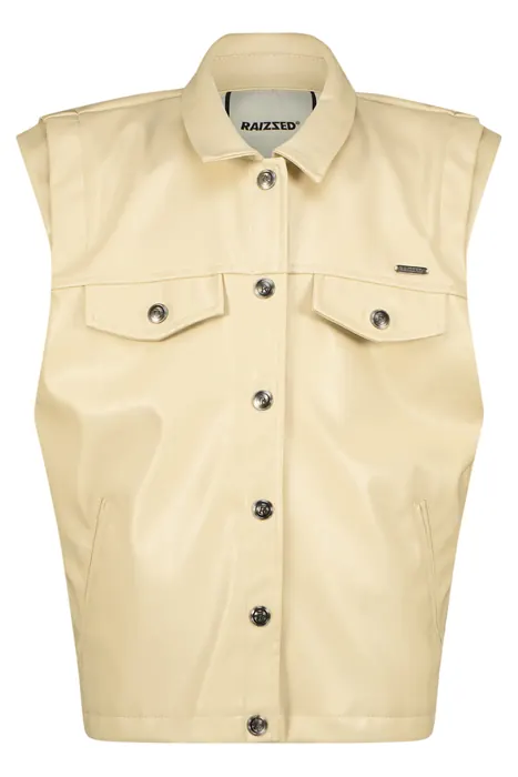 RAIZZED Girls Isabel Gilet Cloud Cream Maat: 14 | Jassen Outlet | kids | Beige
