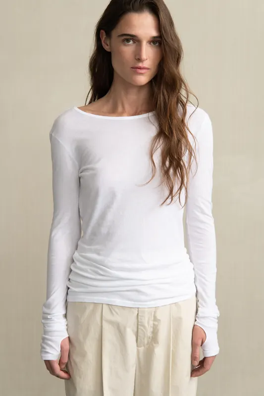 Humanoid Blanca White Maat: XS | Longsleeves Outlet | Dames | Wit