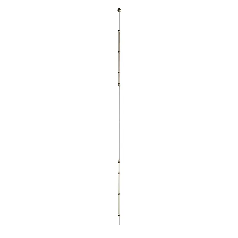 Karman Leda Floor lampa wisząca LED, 1-pkt. brąz
