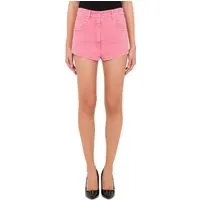 Moschino Trousers Pink Maat: 42 | Korte Broeken Outlet | Dames | Roze
