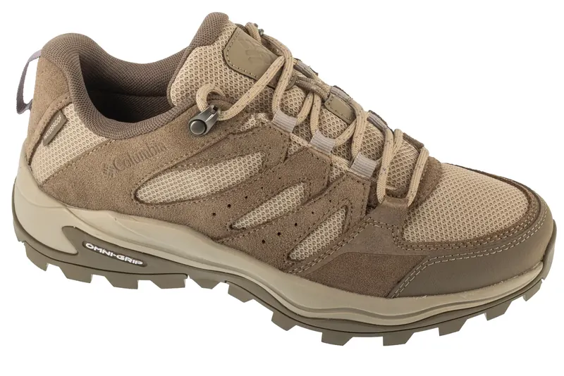 Columbia Redmond IV Low WP 2128741252, Damskie, Beżowe, buty trekkingowe, przewiewna siateczka, rozmiar: 41