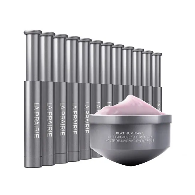 La prairie Platinum Rare (wkład maschera Haute-Rejuvenation) 20 ml + 12 dwufazowych zabiegów na odnowę komórkową skóry po 0,7 ml na każdą noc