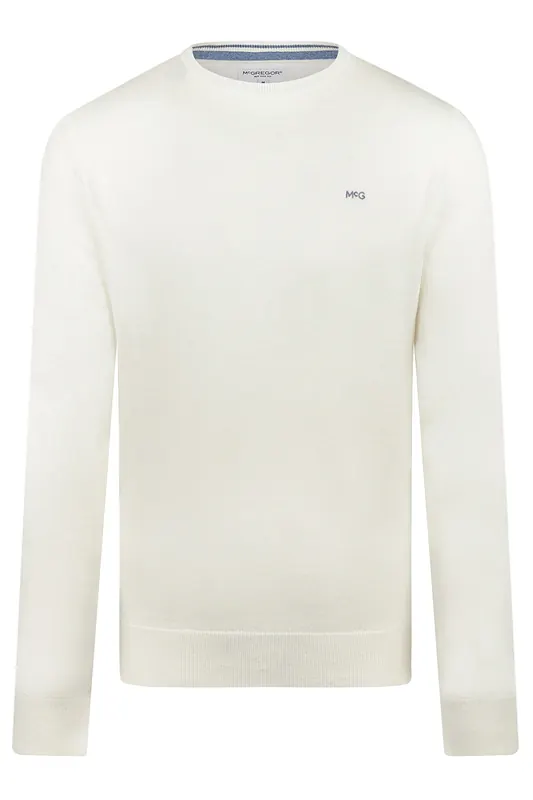 McGregor C-neck Sweater Kit Maat: M | Sweaters Outlet | Heren | Wit