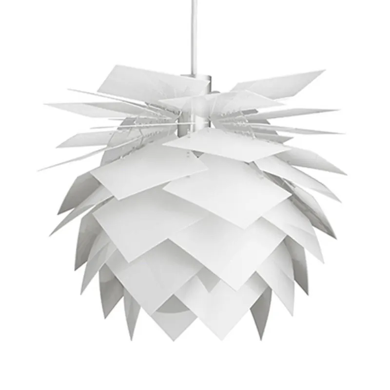 Dyberg Larsen PineApple S żyrandol Ø 35cm biały