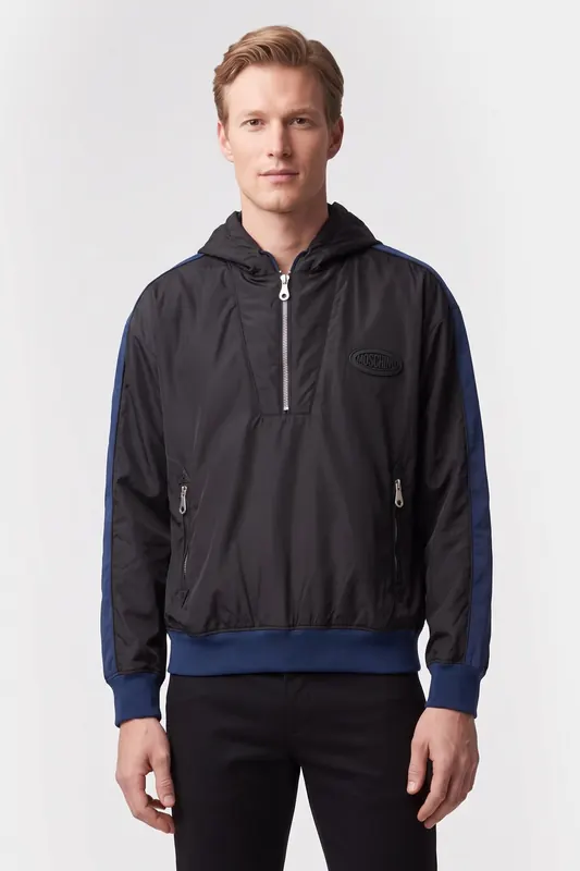 Moschino Fleecewear Blue Maat: 52 | Hoodies Outlet | Heren | Zwart