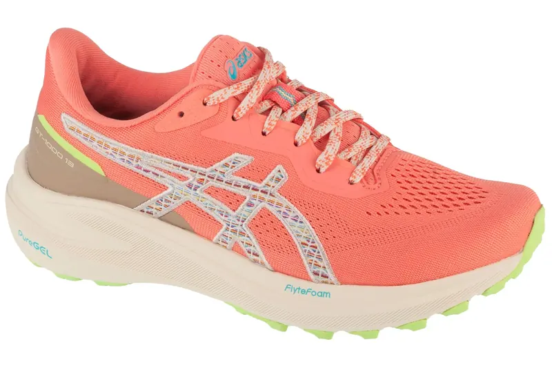 ASICS GT-1000 13 TR 1012B828-700, Damskie, Pomarańczowe, buty do biegania, tkanina, rozmiar: 40