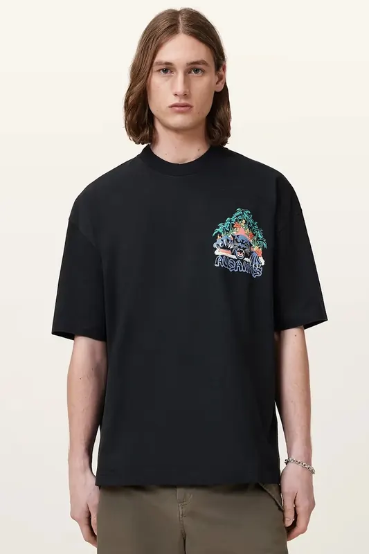 AllSaints t-shirt bawełniany POUNCE