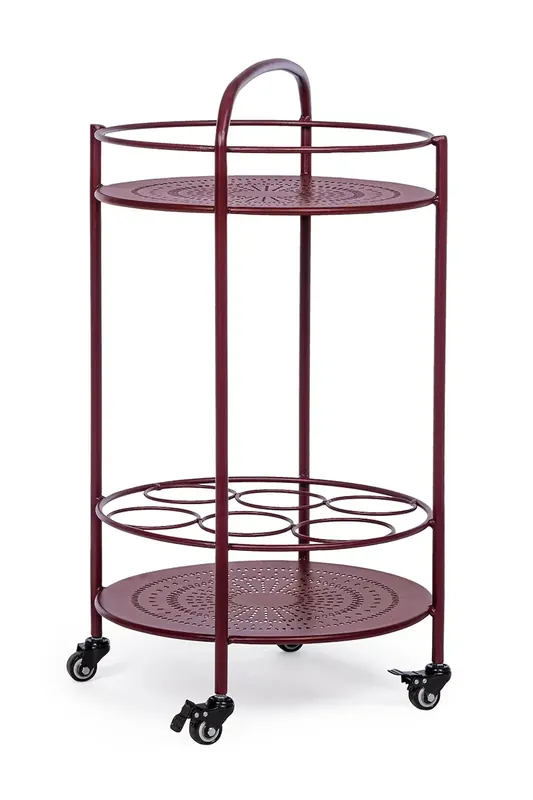 Bizzotto mebel z kółkami ze stali 45 x 81 cm
