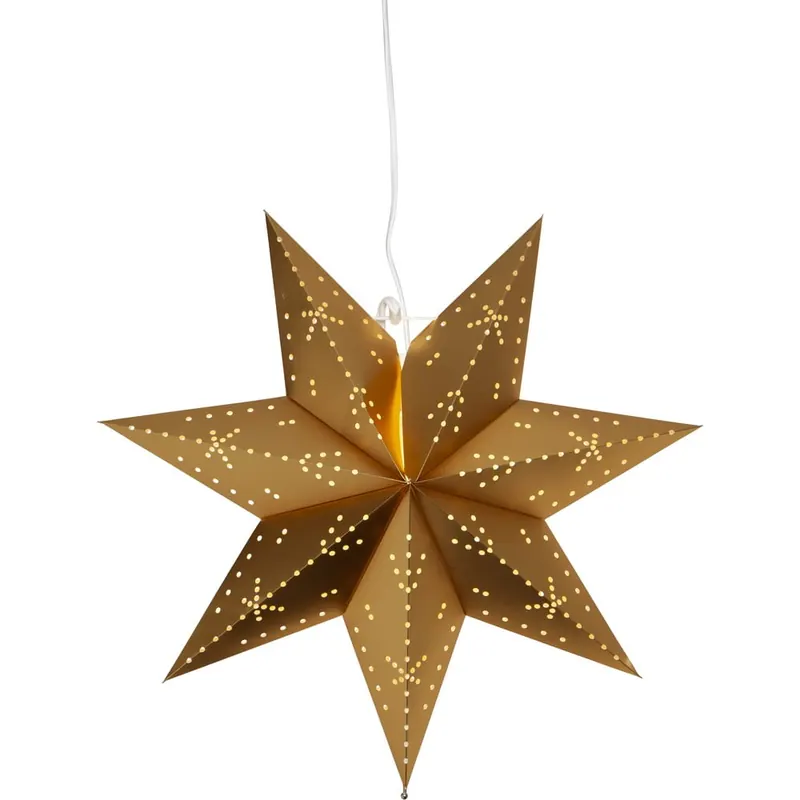 Świąteczna dekoracja świetlna w kolorze złota ø 45 cm Classic – Star Trading