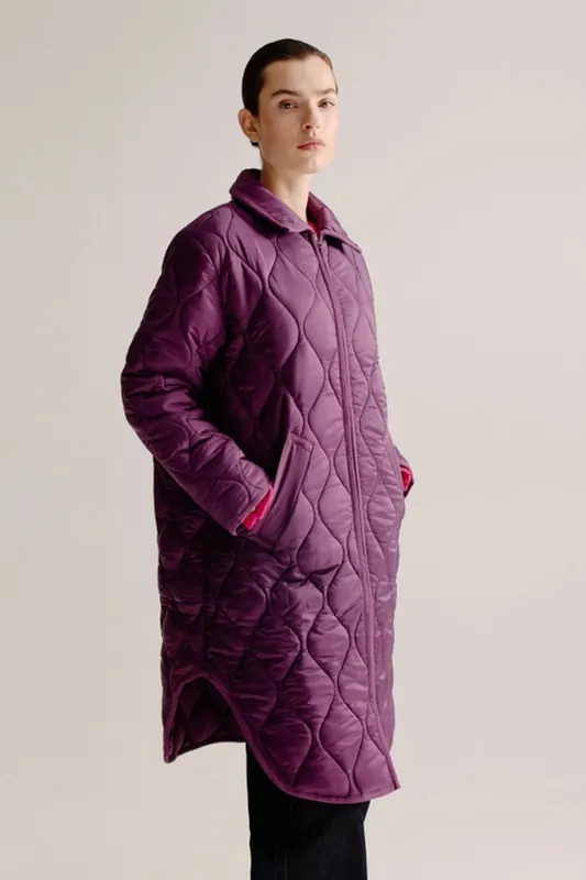 Josephine & Co Lawrence Coat Bordeaux Maat: 34 | Winterjassen Outlet | Dames | Bordeaux