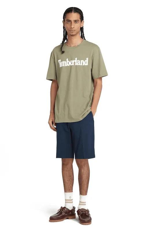Timberland Topsfield Tfo Lightweight Poplin Chino Short Dark Sapphire Maat: 32 | Korte Broeken Outlet | Heren | Blauw