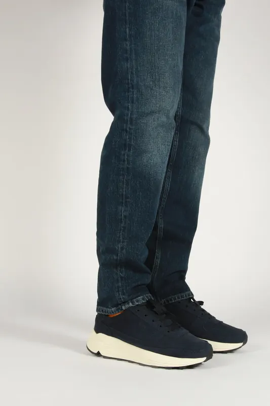 Blackstone V-kilian Navy Maat: 45 | Sneakers Outlet | Heren | Blauw