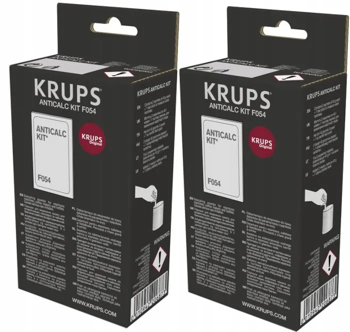 2xOryginalny zestaw do odkamieniania Krups F054001A