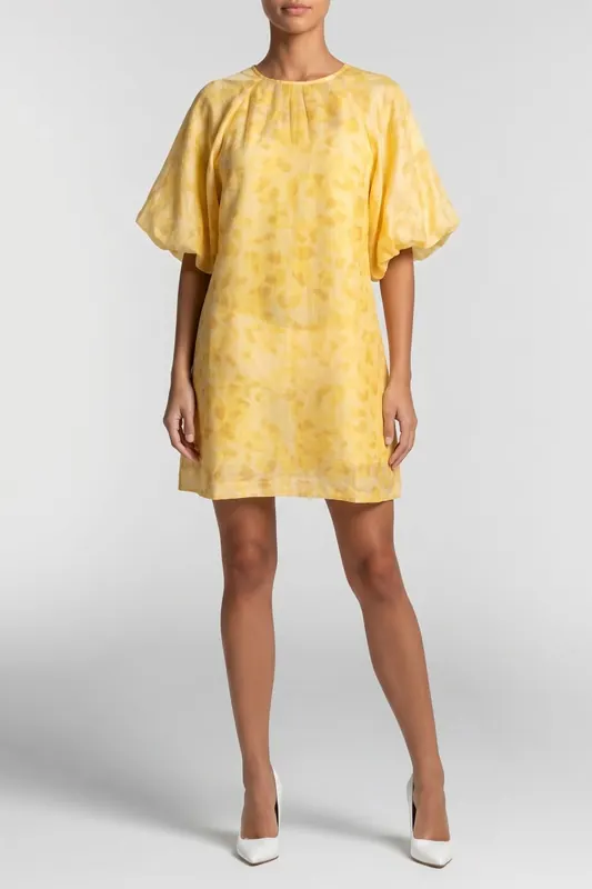 & Other Stories Gabie Dress Yellow Maat: 42 | Mini Jurken Outlet | Dames | Geel