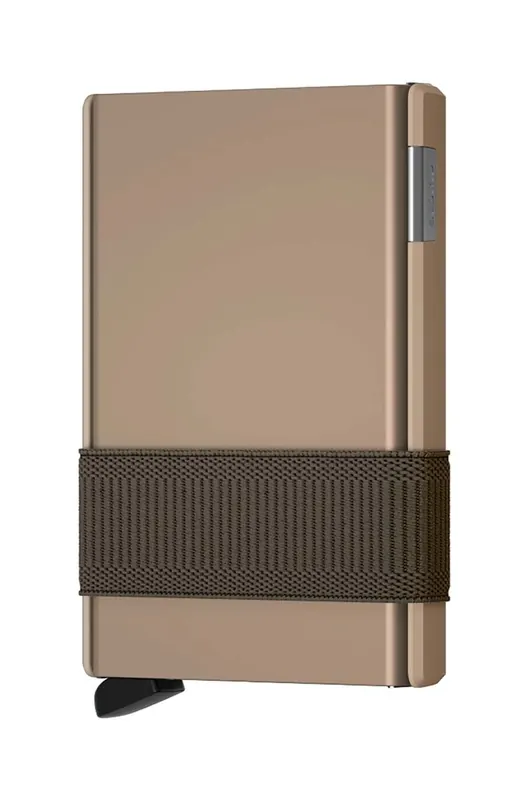 Secrid etui na karty Cardslide slide + MoneyBand Desert