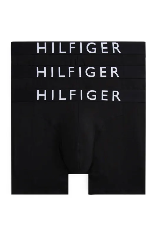 Tommy Hilfiger 3-pack Boxer Brief Black Maat: S | Onderbroeken Outlet | Heren | Zwart