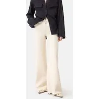 Closed Glow-up Ivory Maat: W31L32 | Wijde Broeken Outlet | Dames | Ecru