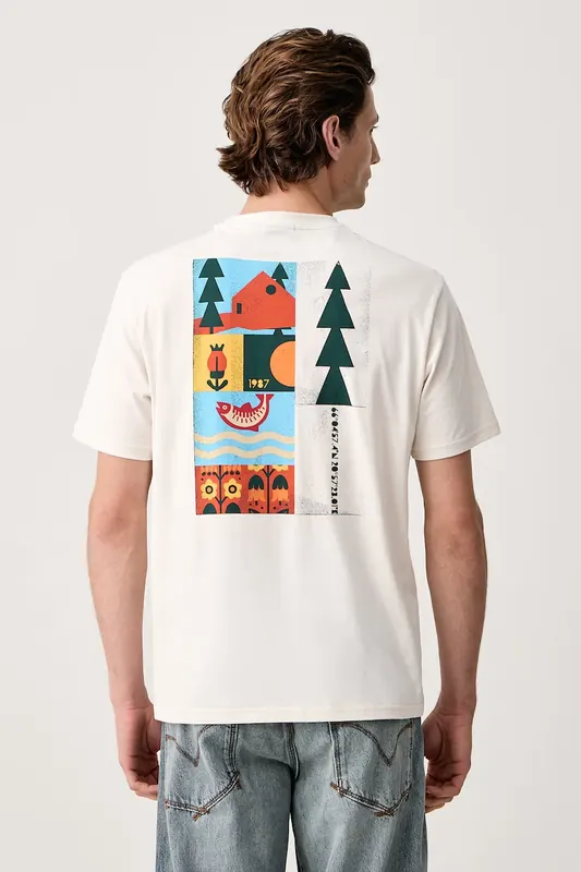 Napapijri T-shirt męski bawełniany Swhol