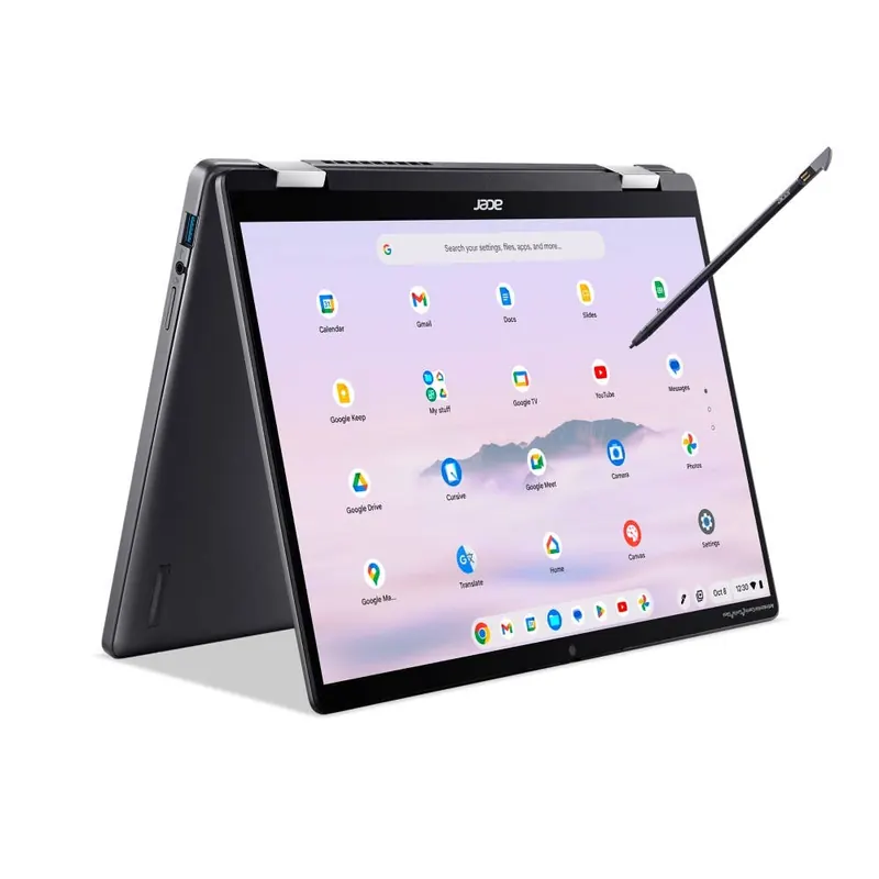 Acer Chromebook Plus Spin 714 CP714-1HN-55DT, Chromebook konwertowalny, 14 cali, Intel Core Ultra 5, 16 GB RAM, 512 GB SSD, Intel Graphics