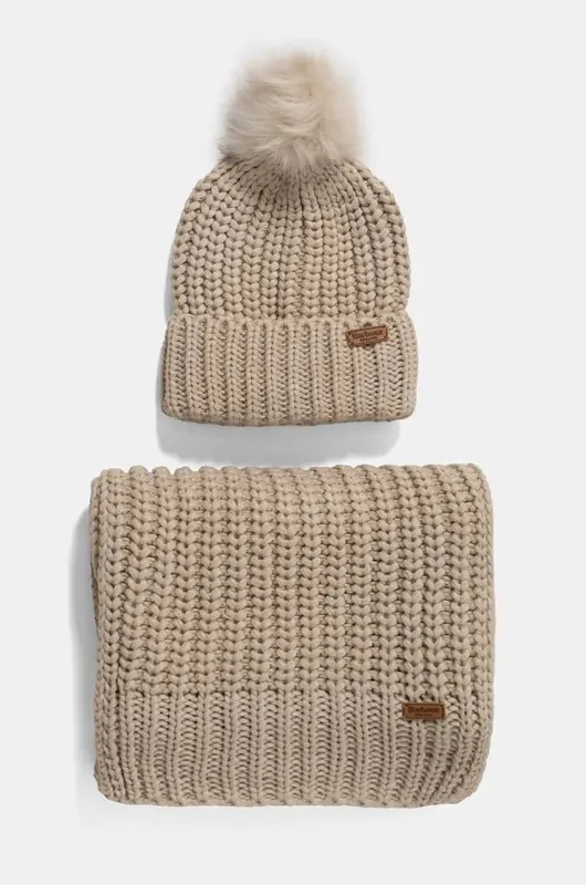 Barbour czapka i szalik
