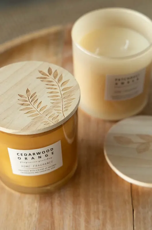 Answear.LAB zestaw świec zapachowych Cedarwood & Patchouli 2-pack