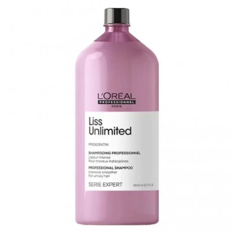 L´oréal professionalnel Wygładzający szampon do włosów puszących się i zbuntowanych Liss Unlimited - 1500ml