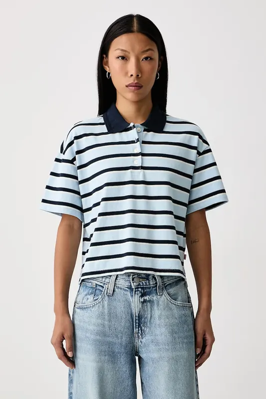 Levi's polo damskie bawełniane DIDION RUGBY