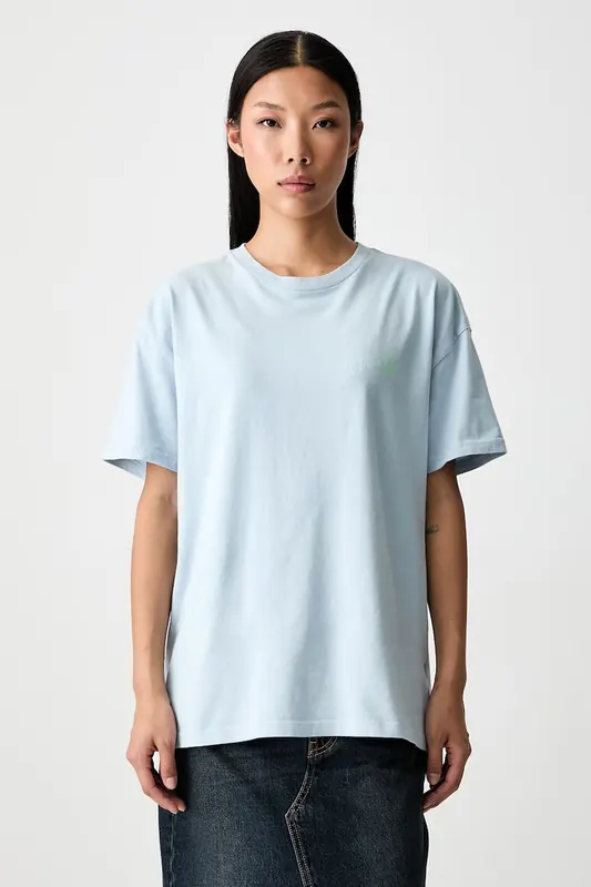 Vans T-shirt oversize damski bawełniany