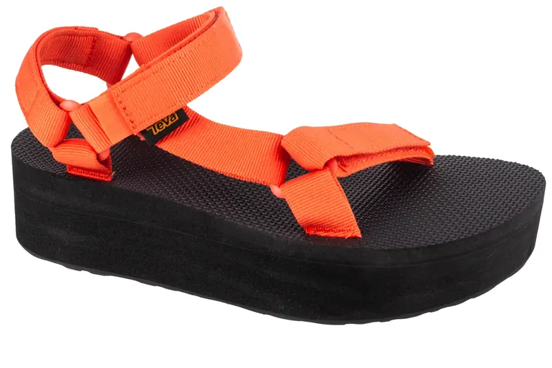 Teva W Flatform Universal Sandals 1008844-TGLY, Damskie, Czerwone, sandały, tkanina, rozmiar: 37