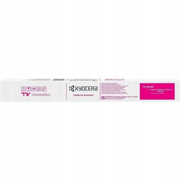 Kyocera TK-8595M Toner magenta na 24 000 A4 (pri 5% pokrytí), preTASKalfa…