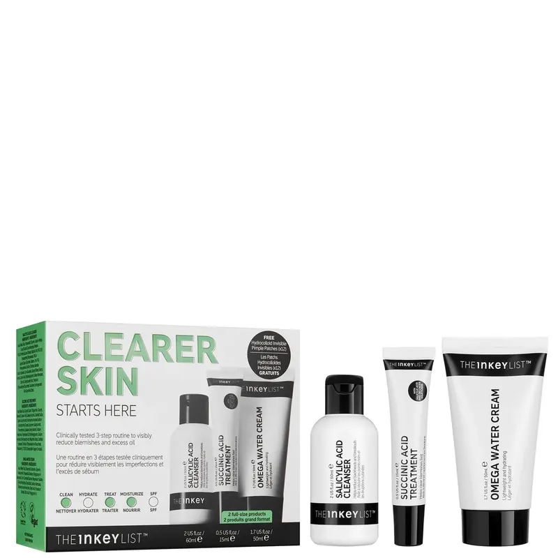 The Inkey List Clear Skin Kit