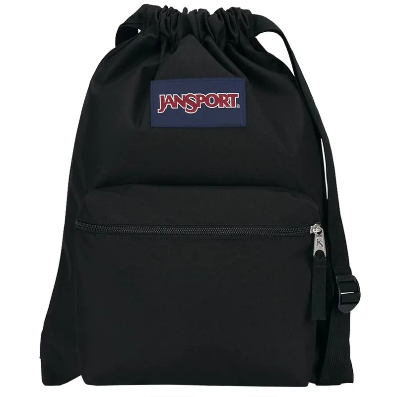 Jansport Drawsack EK0A5BI7N55, Unisex, Czarne, worki, poliester, rozmiar: One size