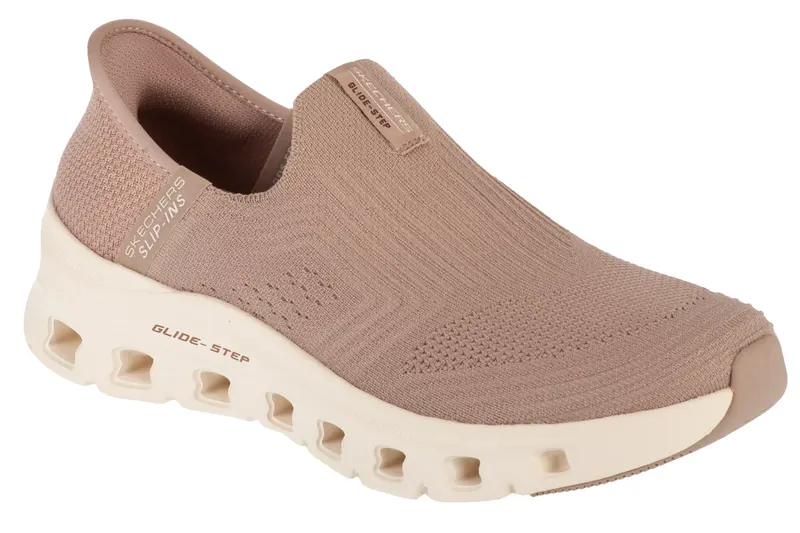 Skechers Slip-Ins: Glide-Step Pro - Everyday Citizen 150422-TAN, Damskie, Beżowe, buty sneakers, tkanina, rozmiar: 36