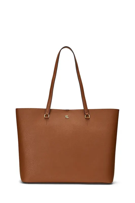 Lauren Ralph Lauren torebka shopper damska skórzana