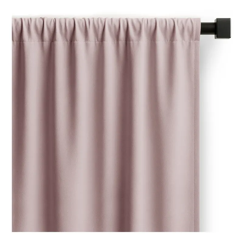 Szaroróżowa zasłona częściowo zaciemniająca (dimout) 200x250 cm Carli – Restilo