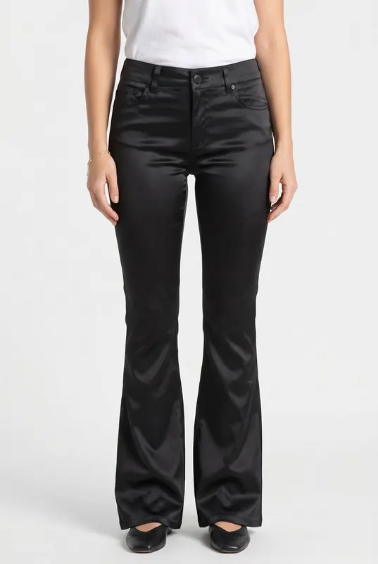 Lois Raval Class Black Maat: W28L32 | Wijde Broeken Outlet | Dames | Zwart