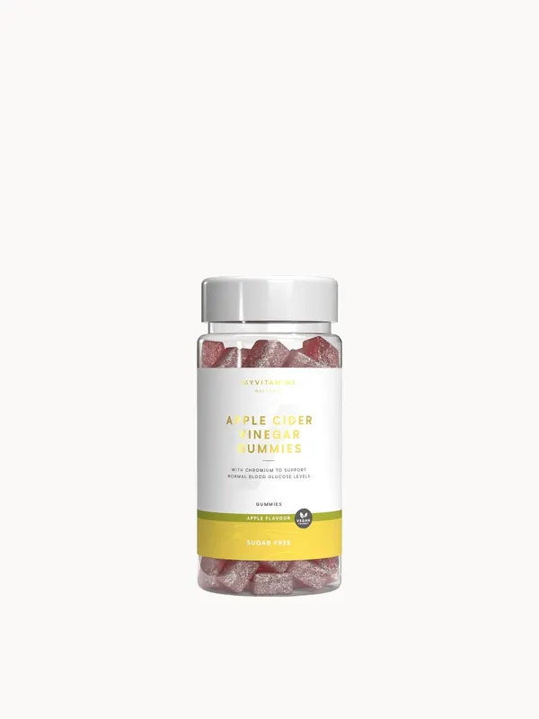 Myvitamins Apple Cider Vinegar Gummies - 60gummies - Sugar Free Apple