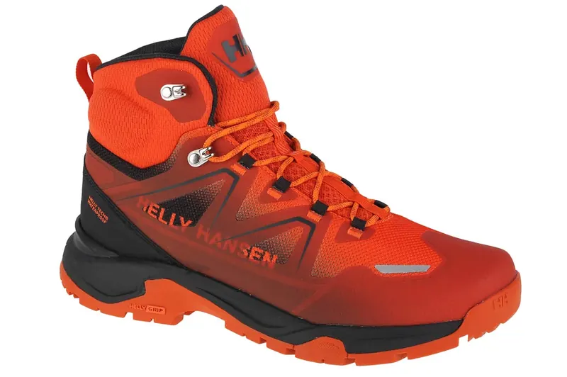 Helly Hansen Cascade Mid HT 11751-328, Męskie, Pomarańczowe, buty trekkingowe, tkanina, rozmiar: 44,5